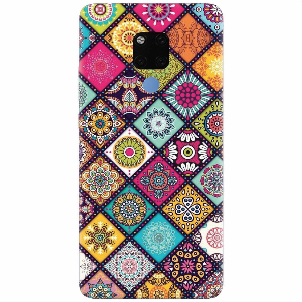 Husa silicon pentru Huawei Mate 20X, Mandala Pattern