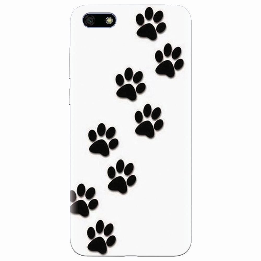 Husa silicon pentru Huawei Y5 2018, Dog Mark