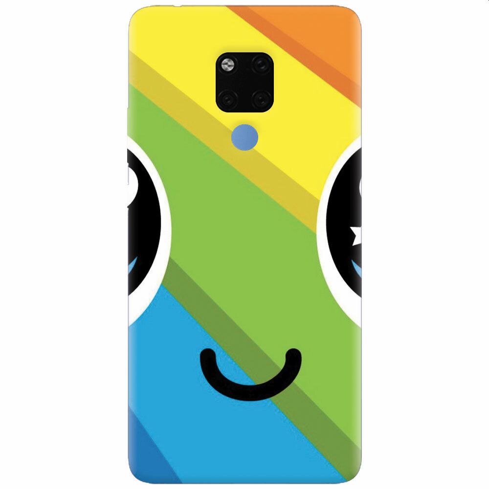 Husa silicon pentru Huawei Mate 20X, Happy Face