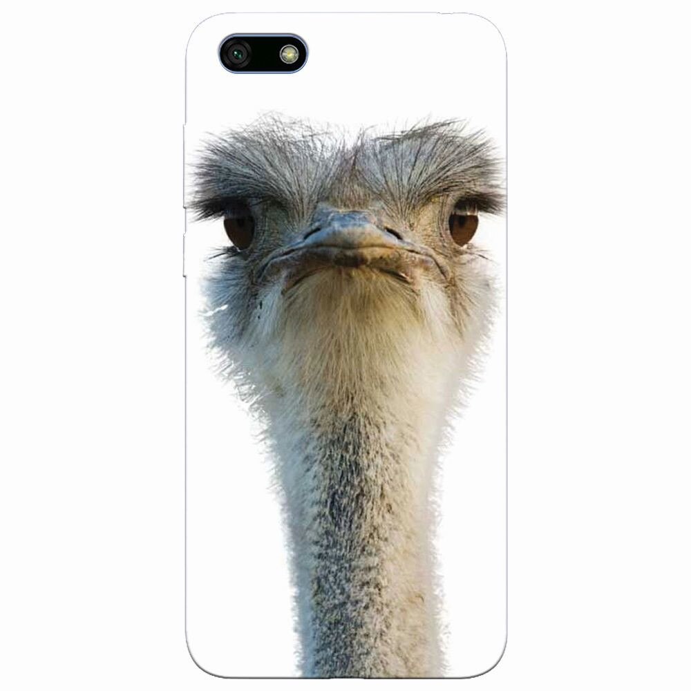 Husa silicon pentru Huawei Y5 2018, Emu