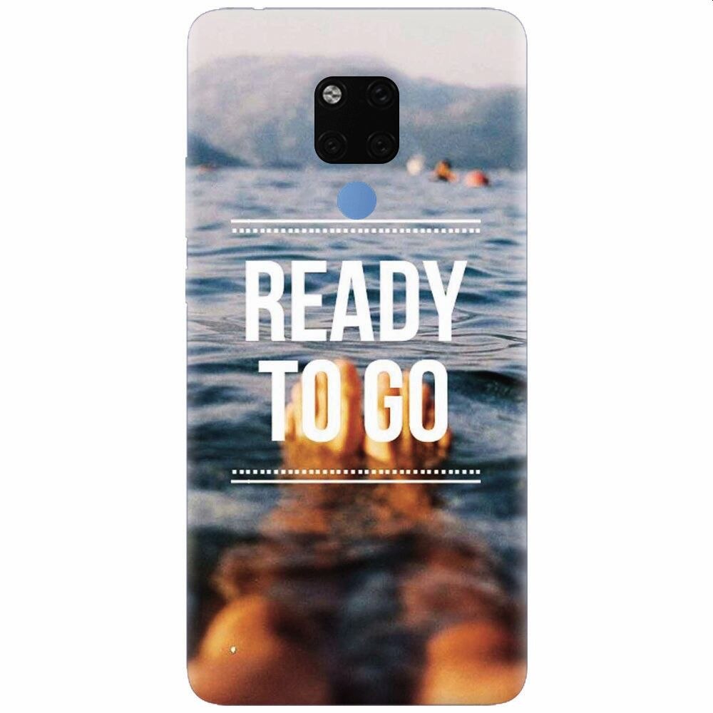 Husa silicon pentru Huawei Mate 20X, Ready To Go Swimming