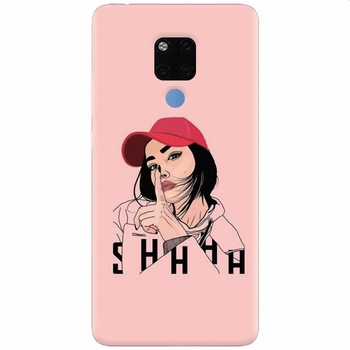 Husa silicon pentru Huawei Mate 20X, Shhh Husa silicon pentru Huawei Mate 20X, Shhh