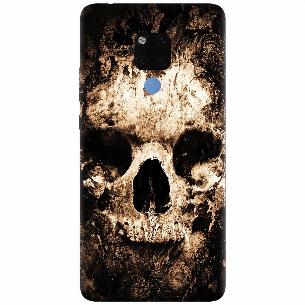 Husa silicon pentru Huawei Mate 20X, Zombie Skull