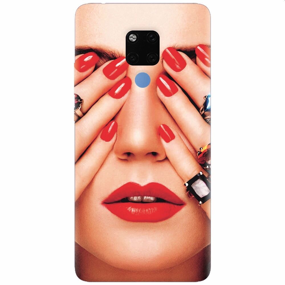 Husa silicon pentru Huawei Mate 20X, Rings On All Fingers