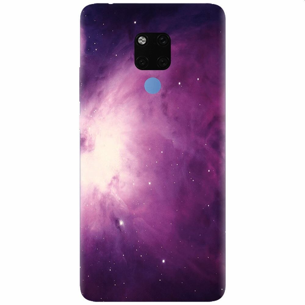 Husa silicon pentru Huawei Mate 20X, Purple Supernova Nebula Explosion