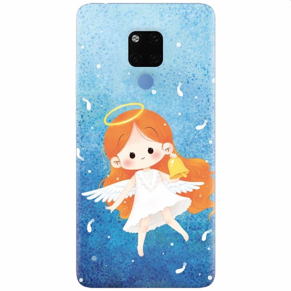 Husa silicon pentru Huawei Mate 20X, Cute Angel