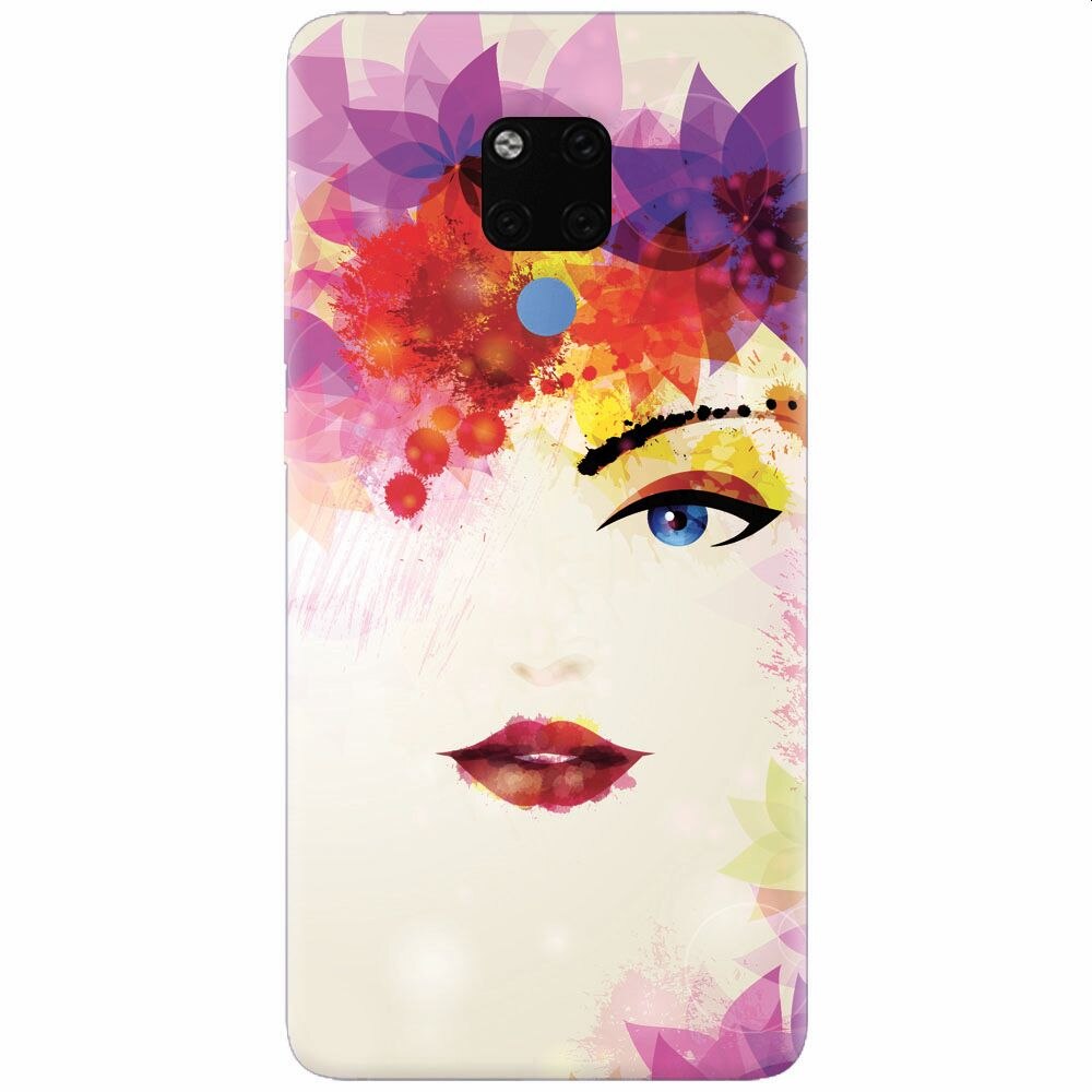 Husa silicon pentru Huawei Mate 20X, Pretty Face