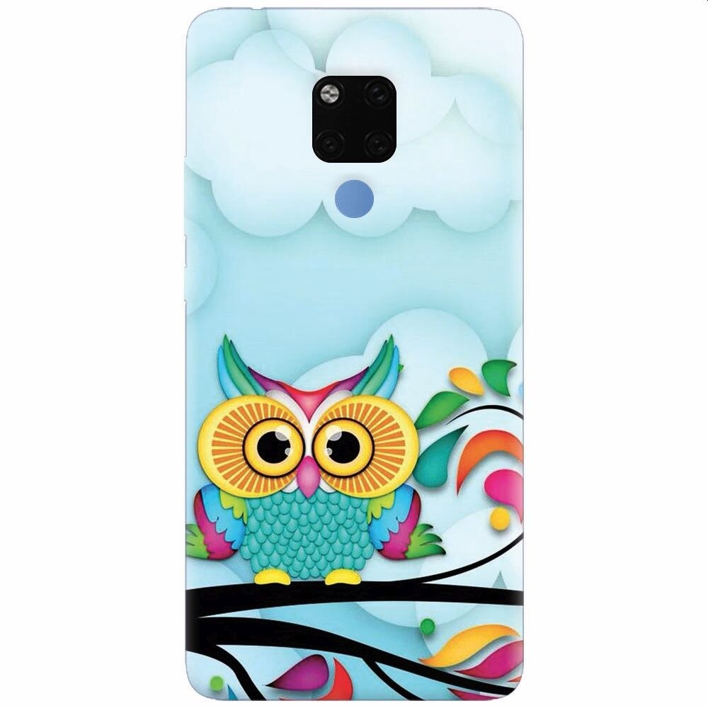 Husa silicon pentru Huawei Mate 20X, Owl 102