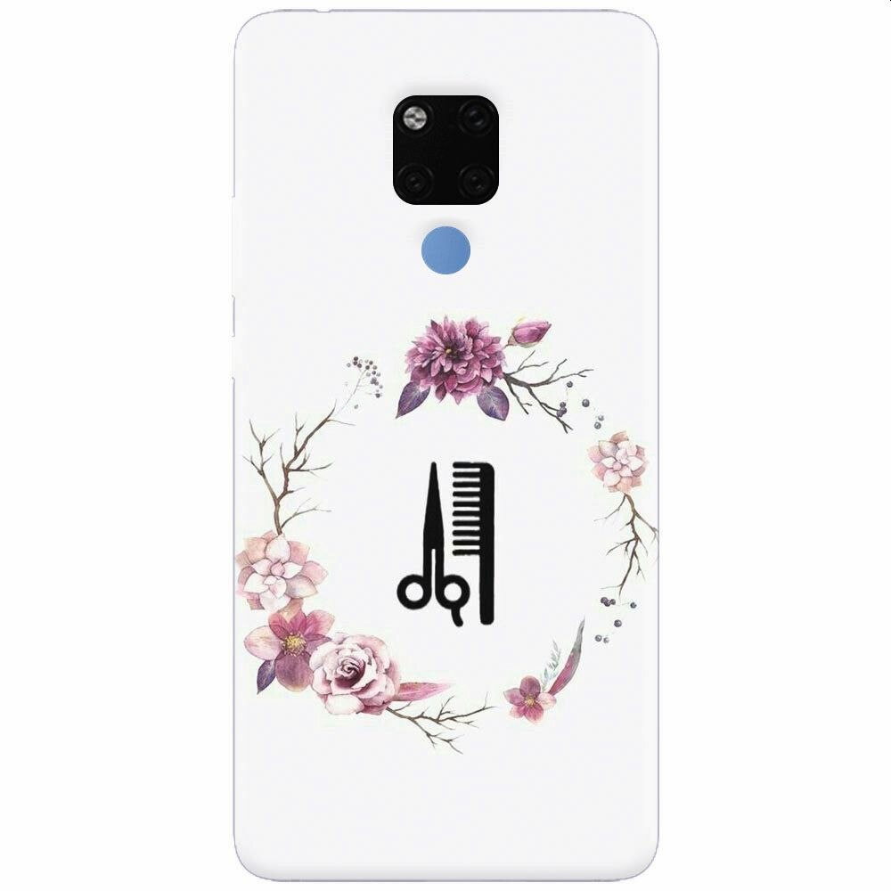 Husa silicon pentru Huawei Mate 20X, Icon Barber