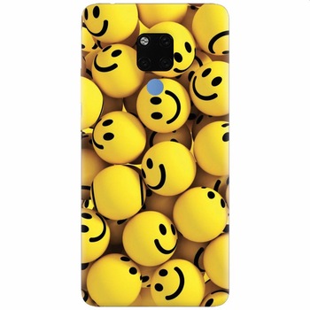 Husa silicon pentru Huawei Mate 20X, Smiles 002 Husa silicon pentru Huawei Mate 20X, Smiles 002