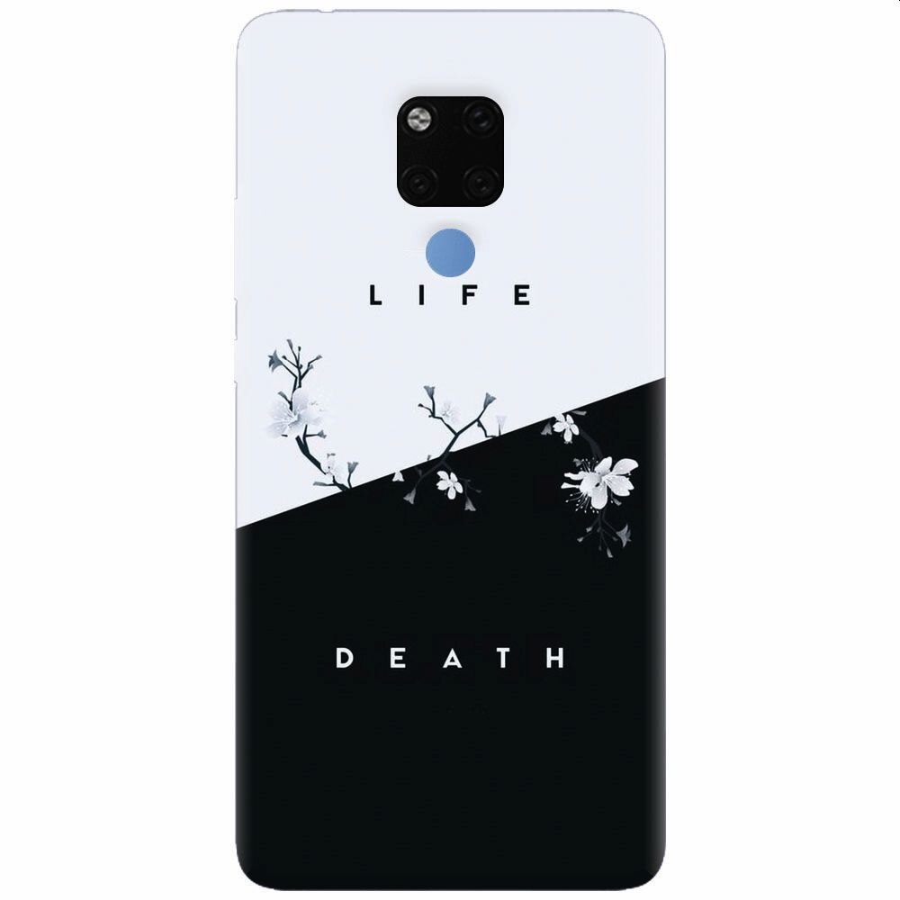 Husa silicon pentru Huawei Mate 20X, Life Vs Death