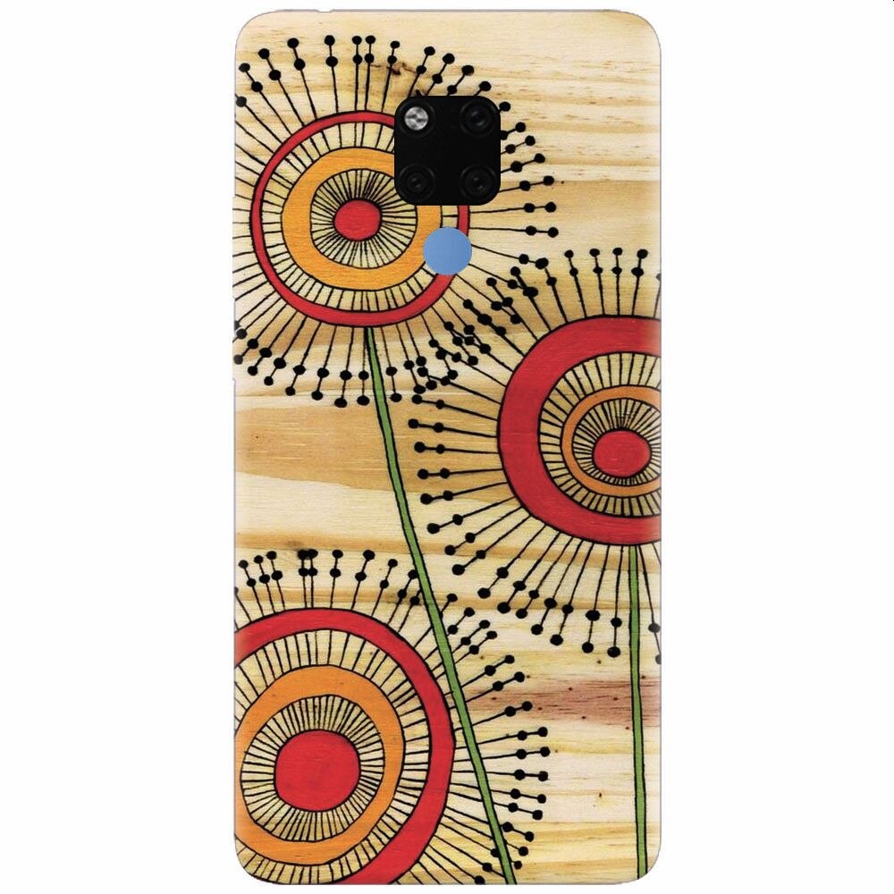 Husa silicon pentru Huawei Mate 20X, Dandelions