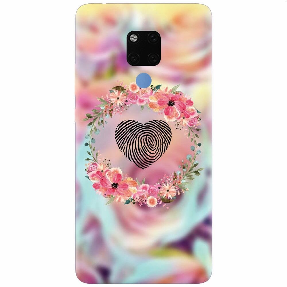 Husa silicon pentru Huawei Mate 20X, Fingerprint