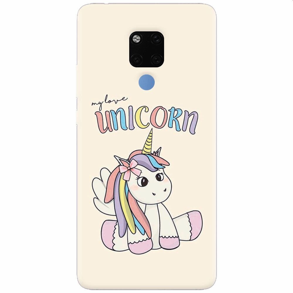 Husa silicon pentru Huawei Mate 20X, My Love Unicorn