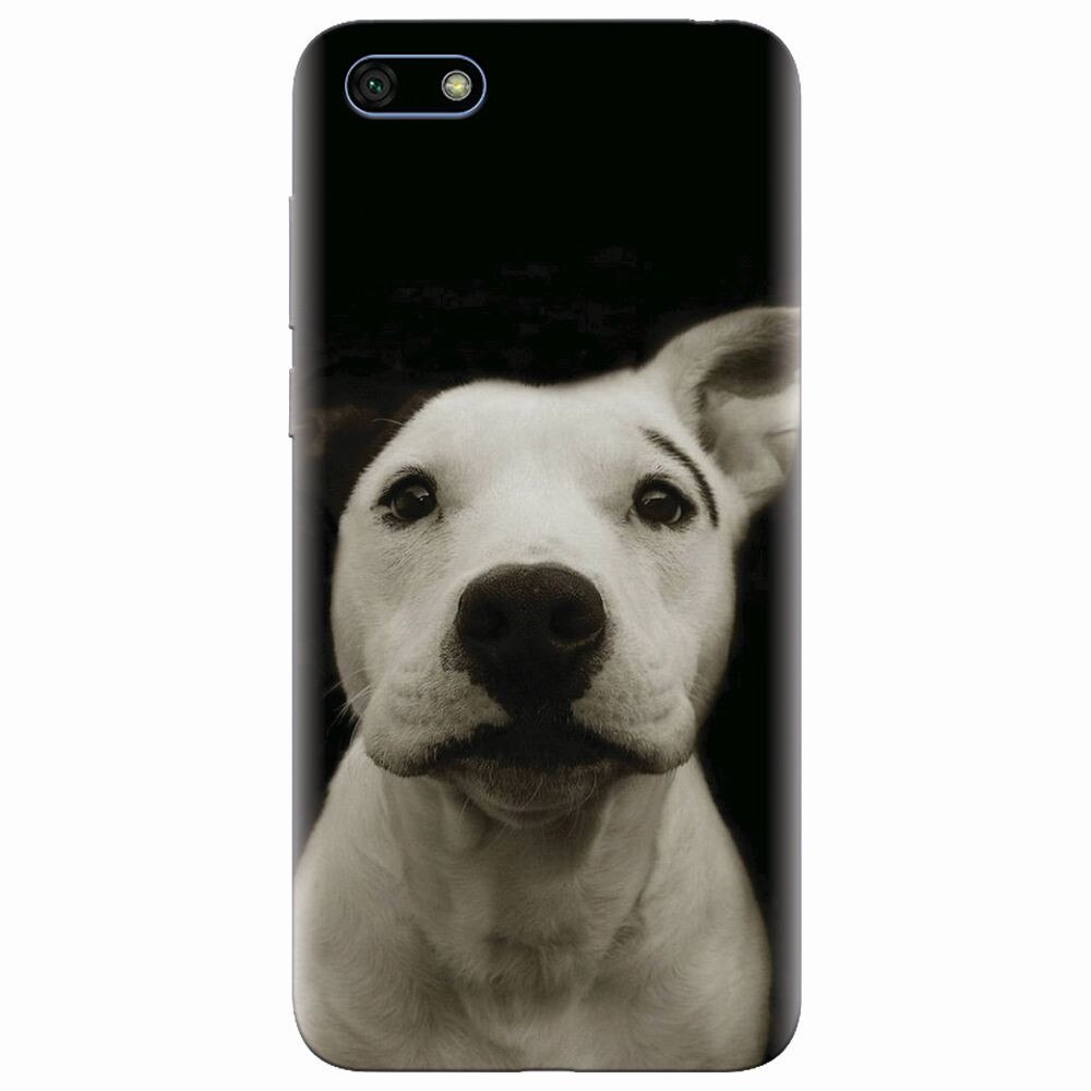 Husa silicon pentru Huawei Y5 2018, Funny Dog
