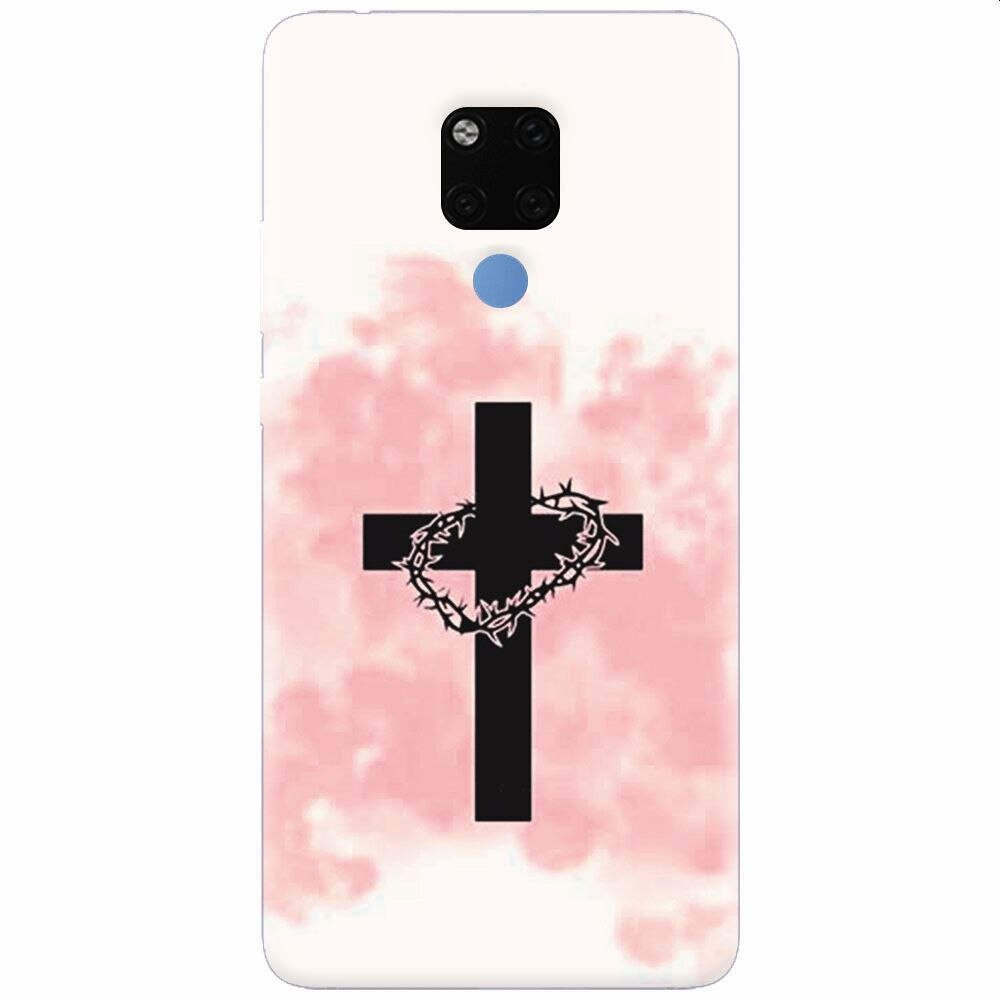 Husa silicon pentru Huawei Mate 20X, Cross