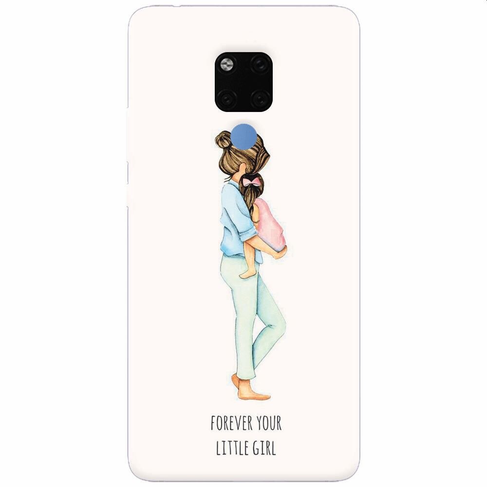 Husa silicon pentru Huawei Mate 20X, Forever Little Girl