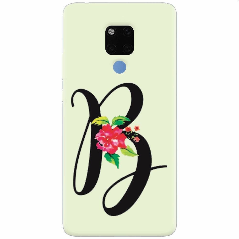 Husa silicon pentru Huawei Mate 20X, Litera B