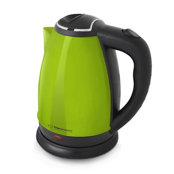 Cana electrica Victoria verde, putere 1800W, capacitate 1.8L, oprire automata dupa fierbere, capac etans pentru mentinere temperatura Cana electrica Victoria verde, putere 1800W, capacitate 1.8L, oprire automata dupa fierbere, capac etans pentru mentinere temperatura