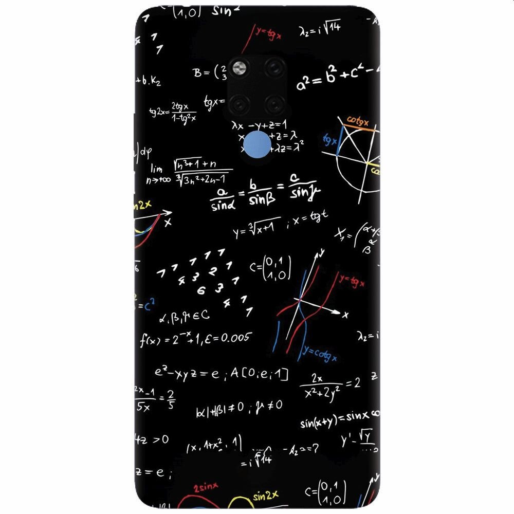 Husa silicon pentru Huawei Mate 20X, Math