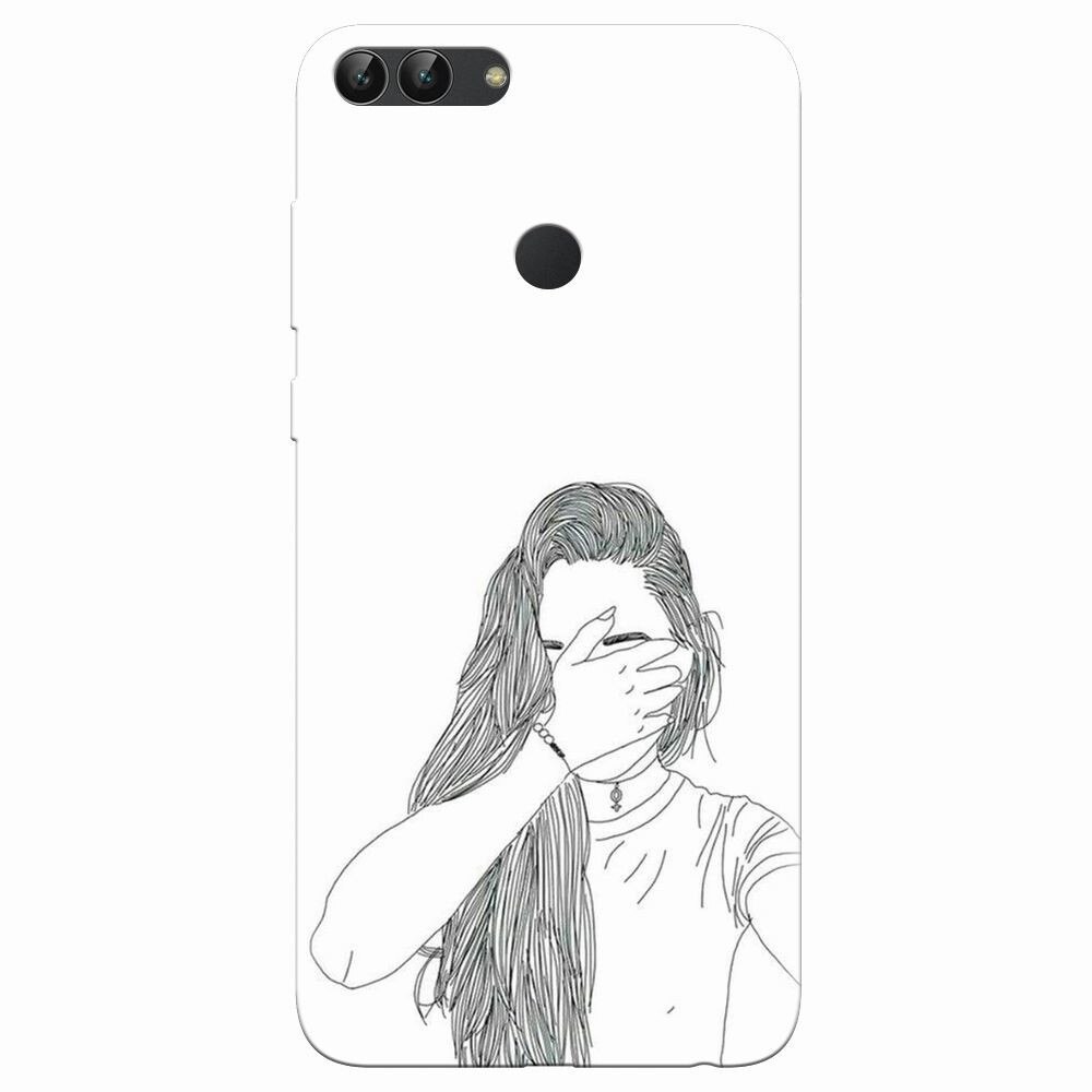 Husa silicon pentru Huawei P Smart, Dont Look