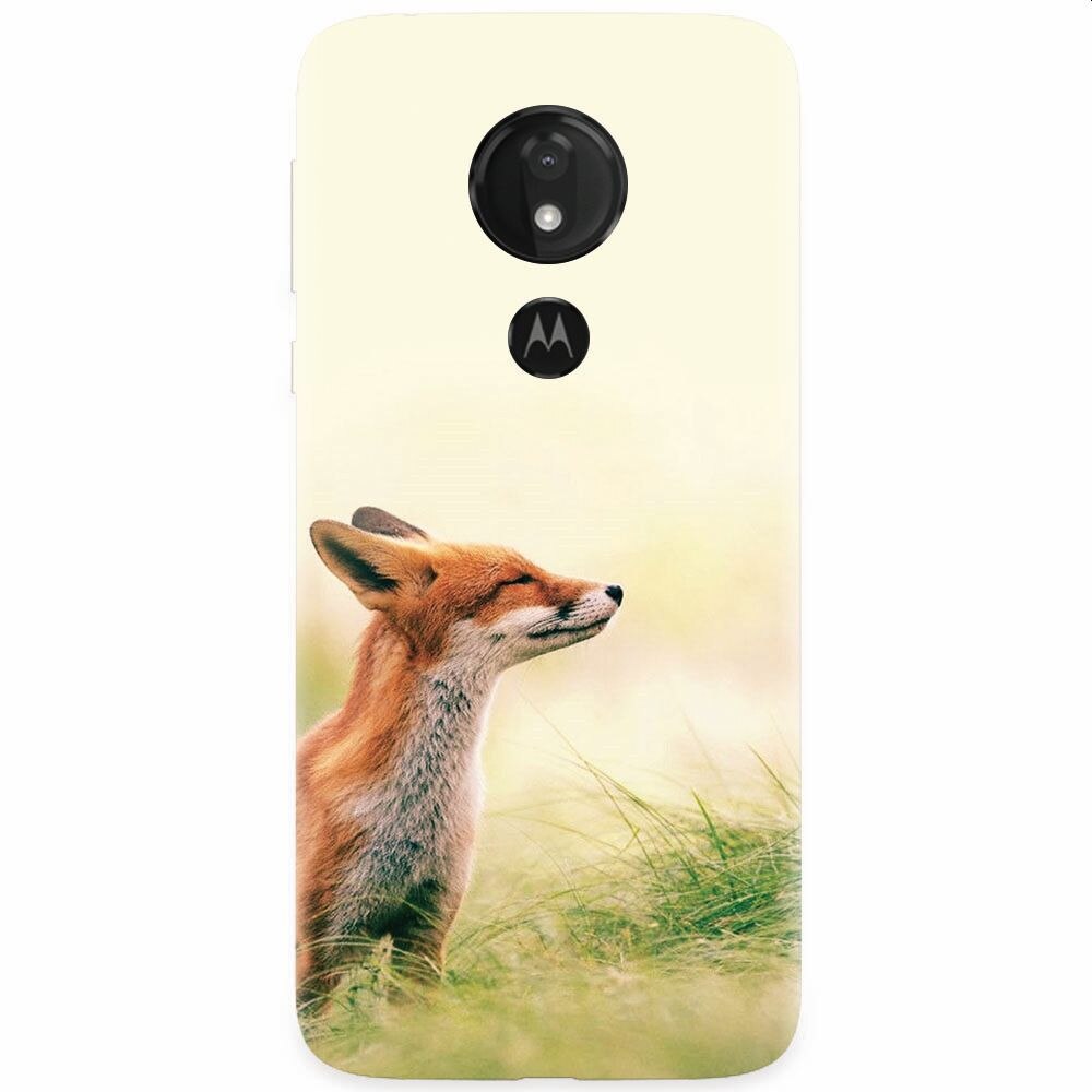 Husa silicon pentru Motorola Moto G7, Fox Scenting Breeze