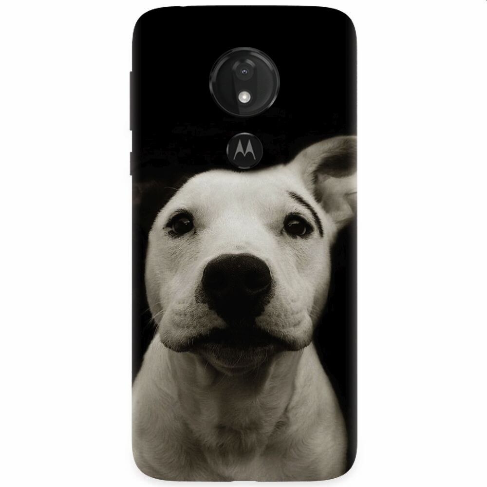 Husa silicon pentru Motorola Moto G7 Power, Funny Dog