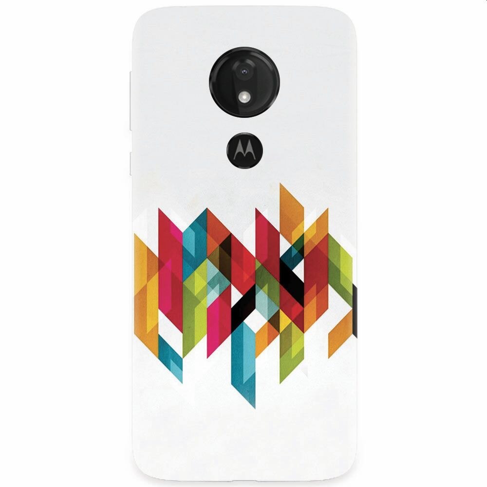 Husa silicon pentru Motorola Moto G7, Geometric