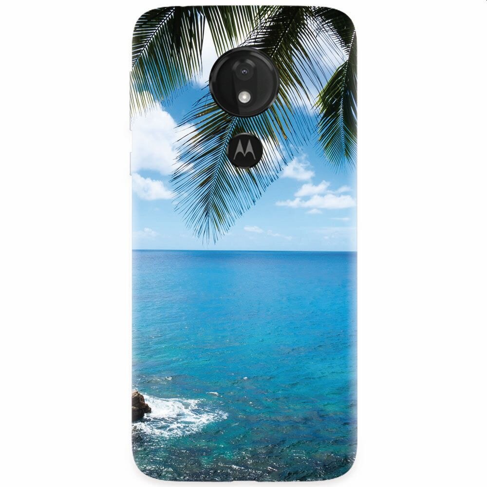 Husa silicon pentru Motorola Moto G7 Power, Coastline