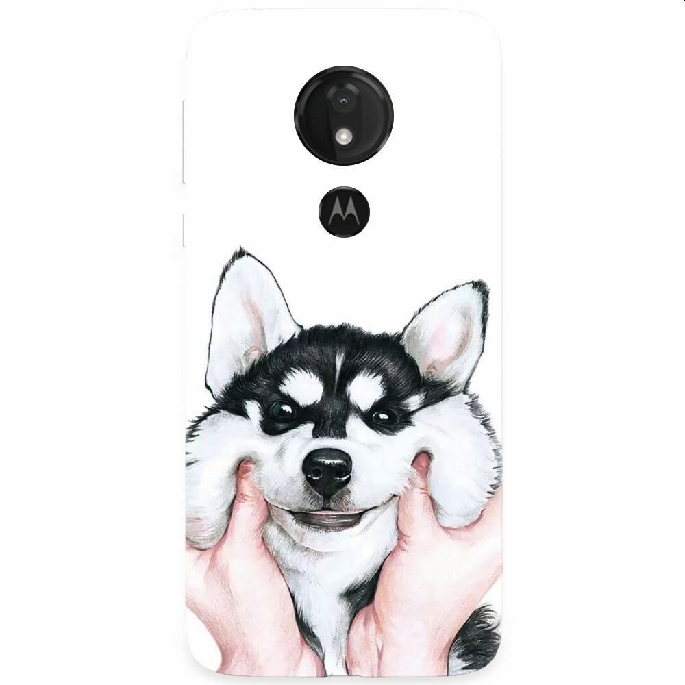 Husa silicon pentru Motorola Moto G7 Power, Cute Dog 1