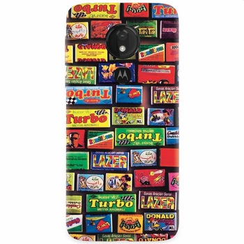 Husa silicon pentru Motorola Moto G7 Power, Chewing Gum Turbo Husa silicon pentru Motorola Moto G7 Power, Chewing Gum Turbo