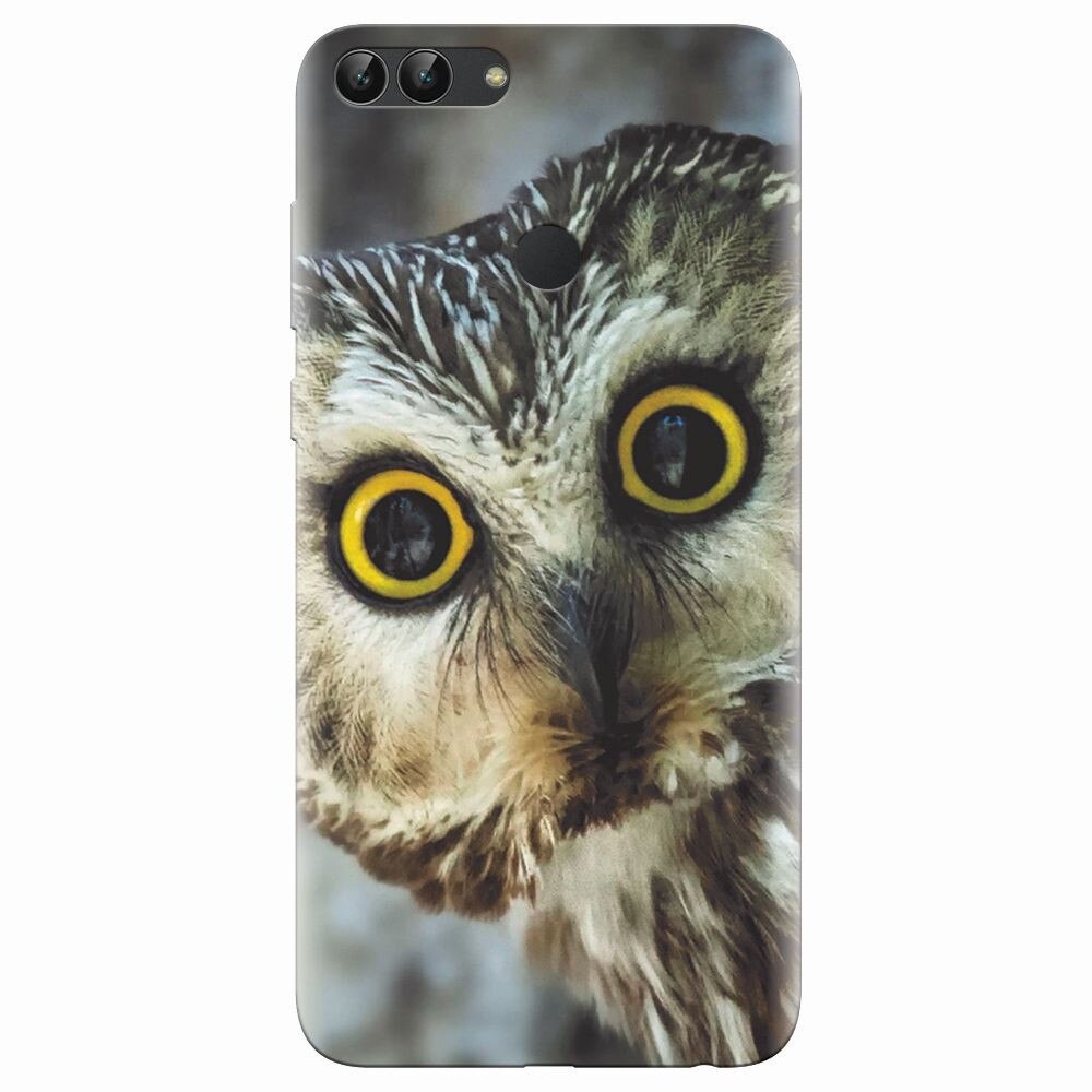 Husa silicon pentru Huawei P Smart, Owl
