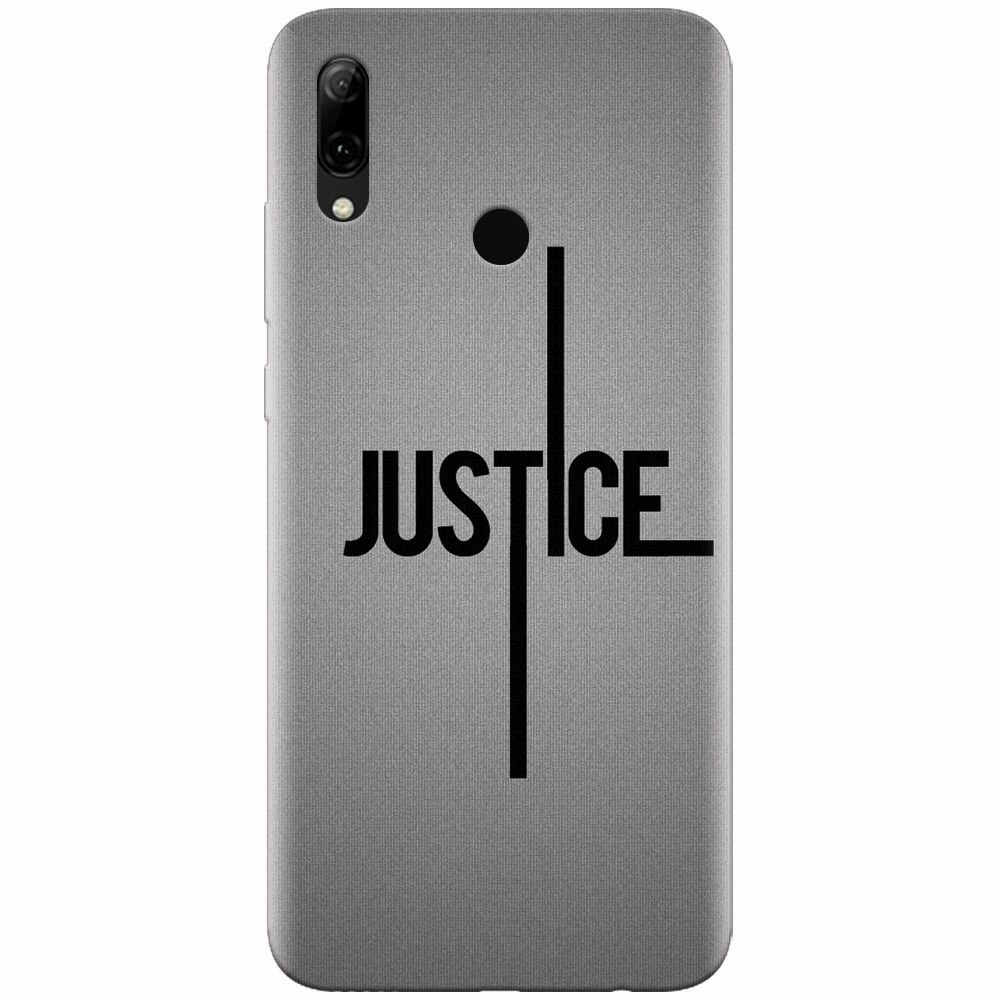 Husa silicon pentru Huawei P Smart Z, Amir Justice Minimalistic Nubheebuccus Text