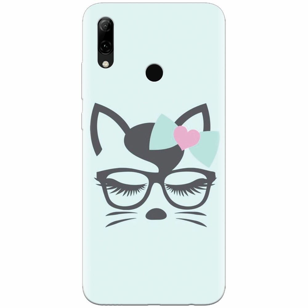 Husa silicon pentru Huawei P Smart Z, Angel Cat