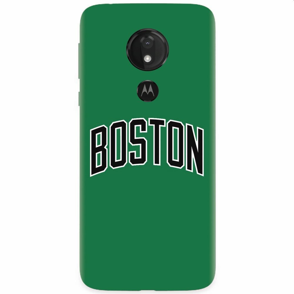 Husa silicon pentru Motorola Moto G7, NBA Boston Celtics