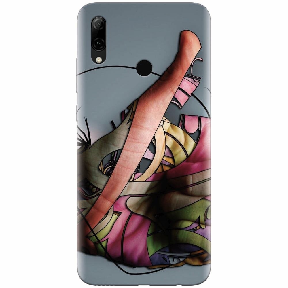 Husa silicon pentru Huawei P Smart Z, Abstract Minimalistic Hands