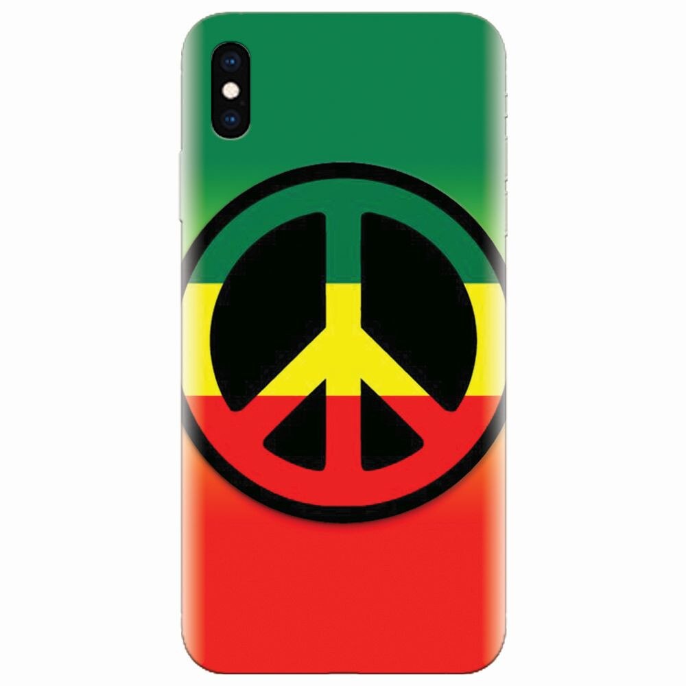Husa silicon pentru Apple Iphone XS Max, Peace