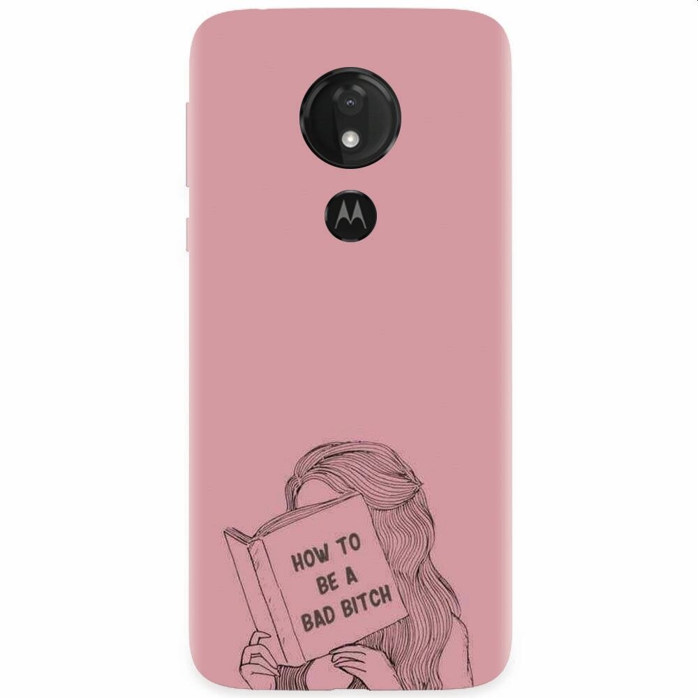 Husa silicon pentru Motorola Moto G7 Power, How To Be A Bad