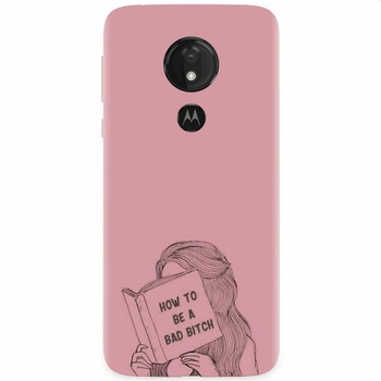 Husa silicon pentru Motorola Moto G7 Power, How To Be A Bad Husa silicon pentru Motorola Moto G7 Power, How To Be A Bad