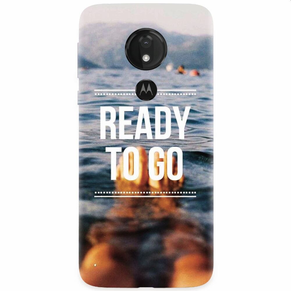 Husa silicon pentru Motorola Moto G7 Power, Ready To Go Swimming