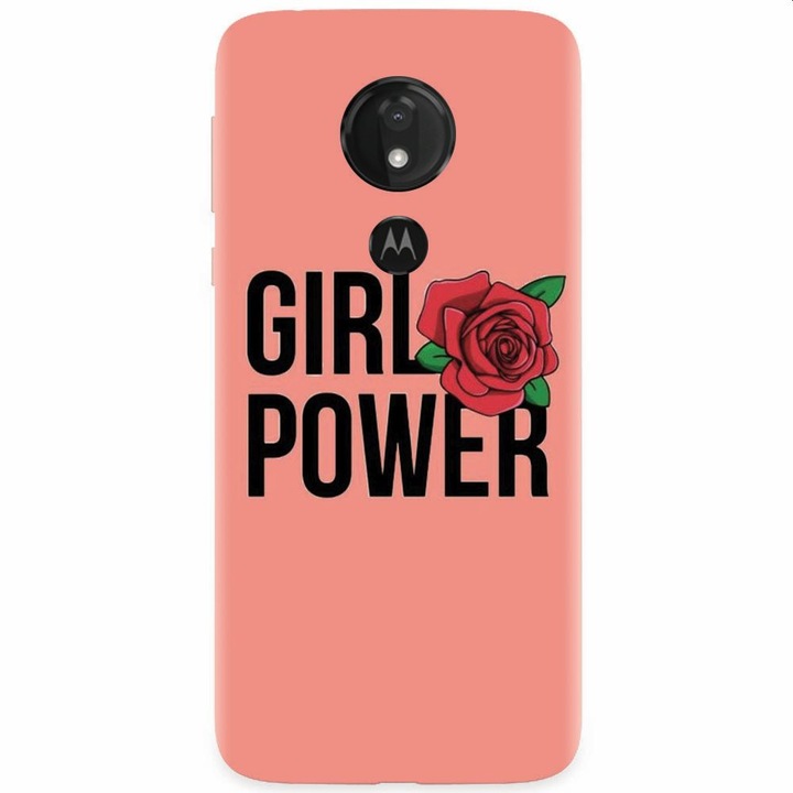 Силиконов калъф за Motorola Moto G7 Power, Girl Power 2