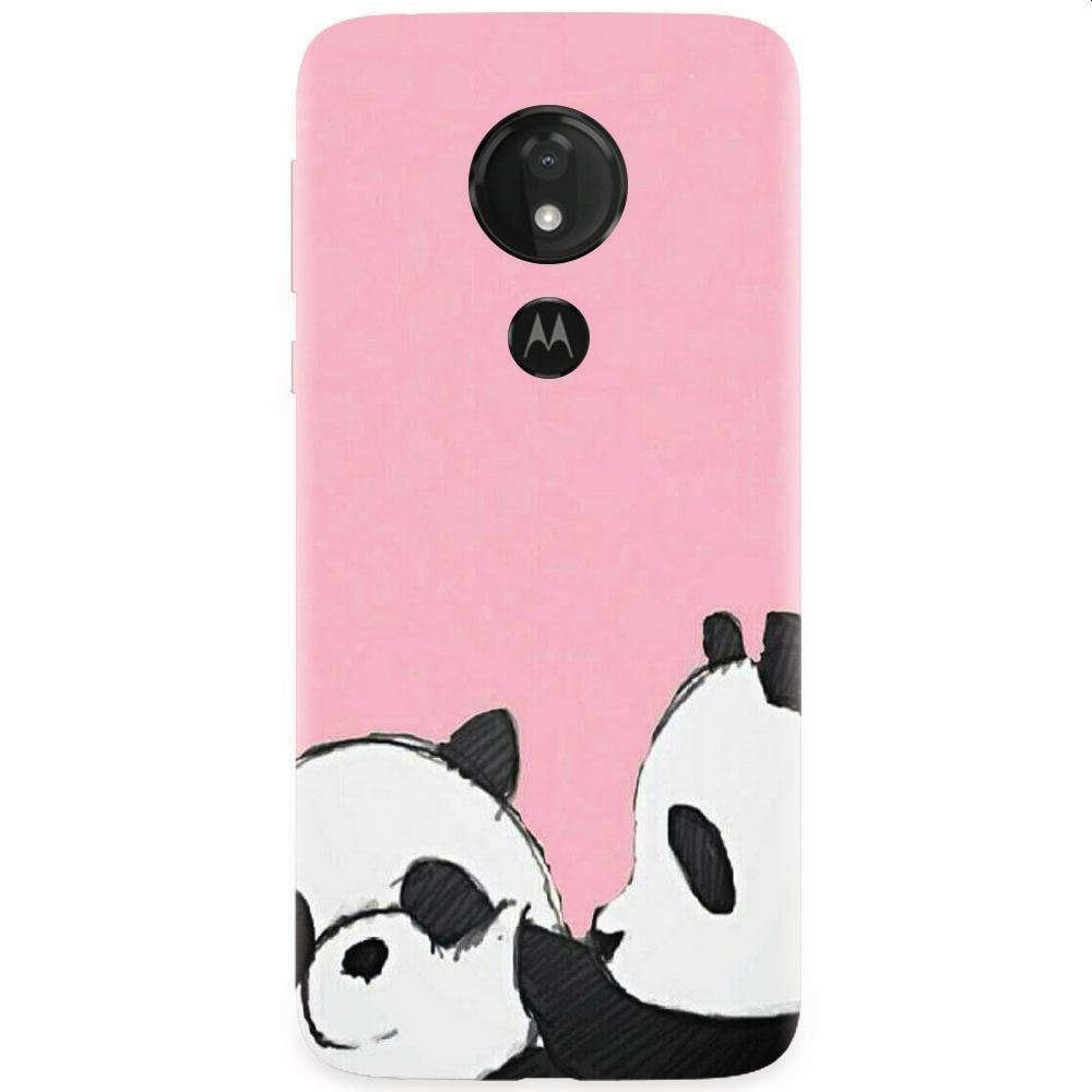 Husa silicon pentru Motorola Moto G7, Panda