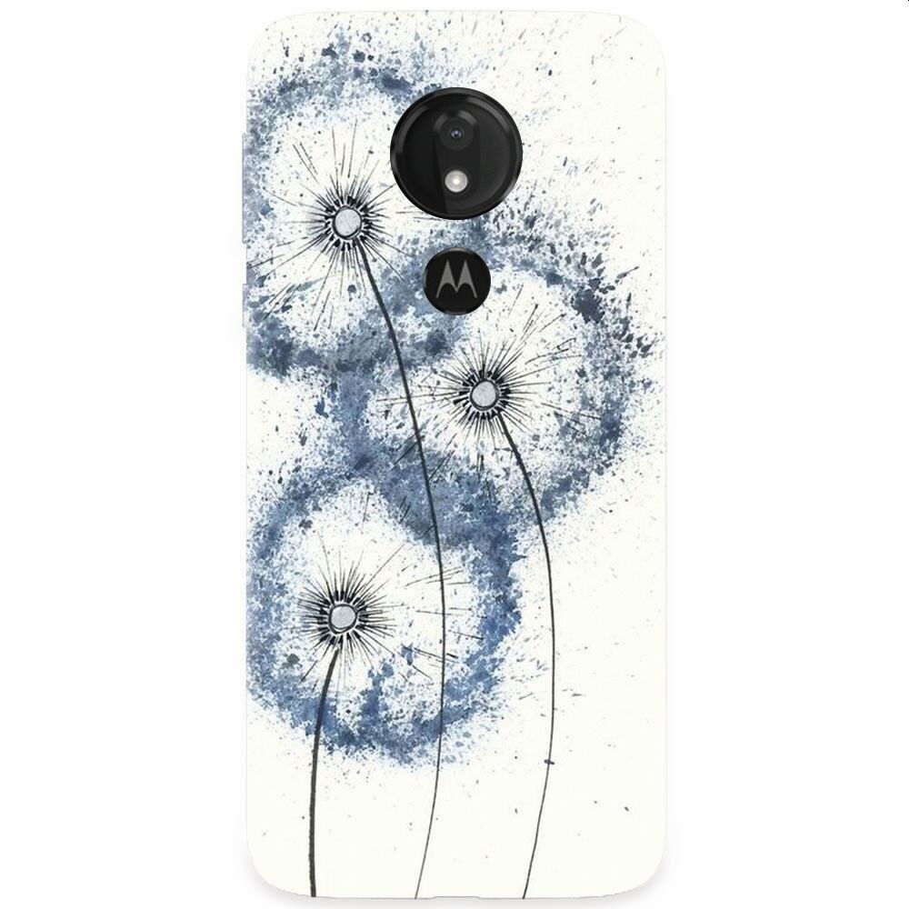 Husa silicon pentru Motorola Moto G7 Power, Dandelion