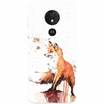 Husa silicon pentru Motorola Moto G7 Power, Fox 101 Husa silicon pentru Motorola Moto G7 Power, Fox 101