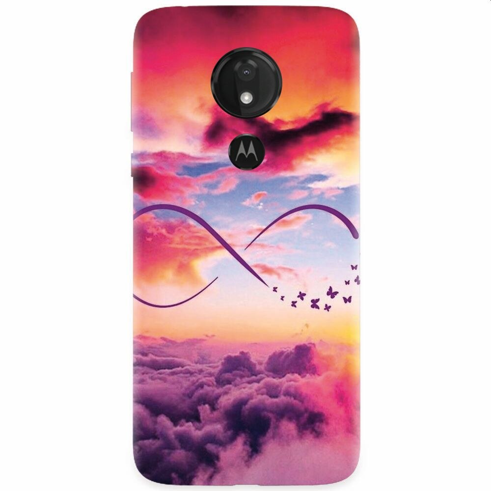 Husa silicon pentru Motorola Moto G7 Power, Infinit Love 101