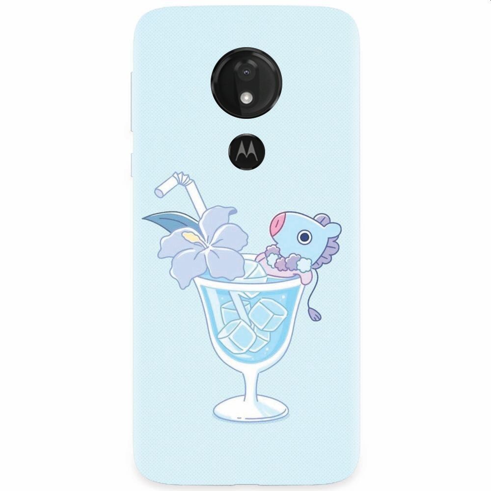 Husa silicon pentru Motorola Moto G7, Coktail