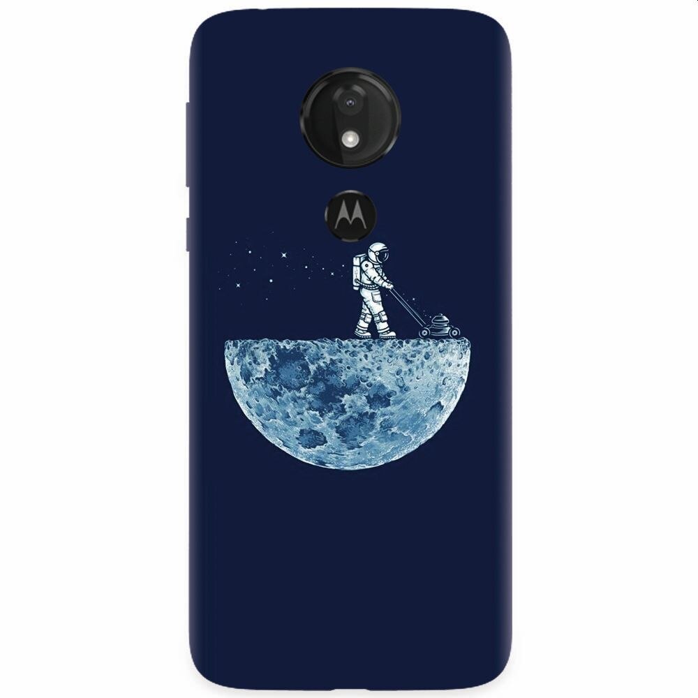 Husa silicon pentru Motorola Moto G7, Astronaut 101