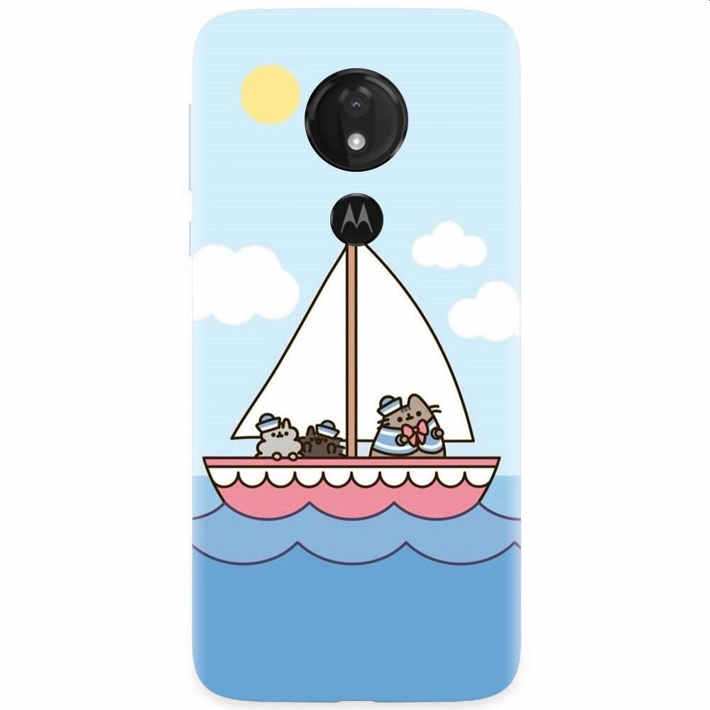 Husa silicon pentru Motorola Moto G7, Happy Sailors