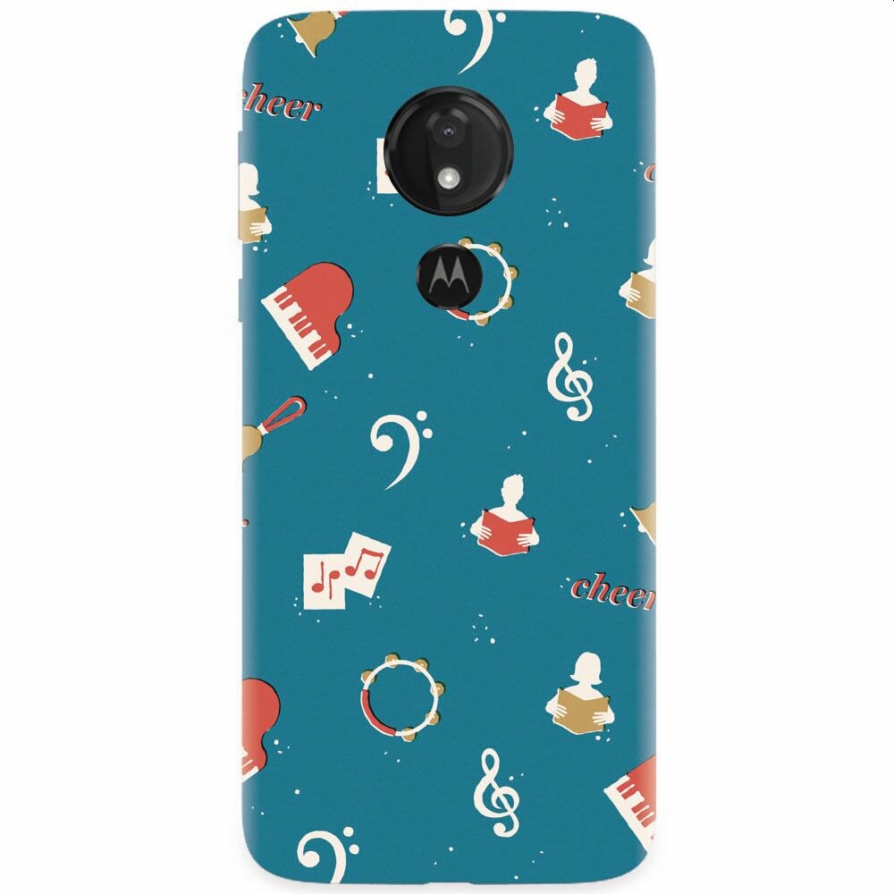 Husa silicon pentru Motorola Moto G7 Power, Alfred Music