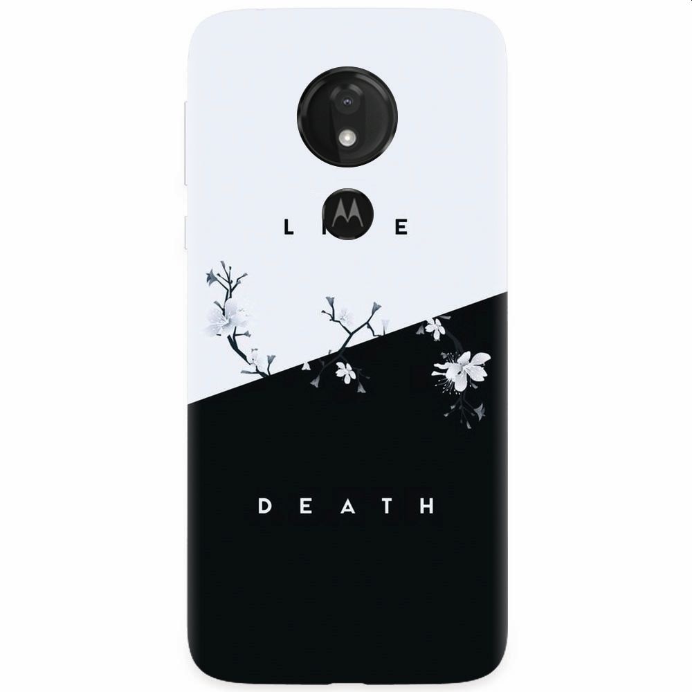Husa silicon pentru Motorola Moto G7 Power, Life Vs Death